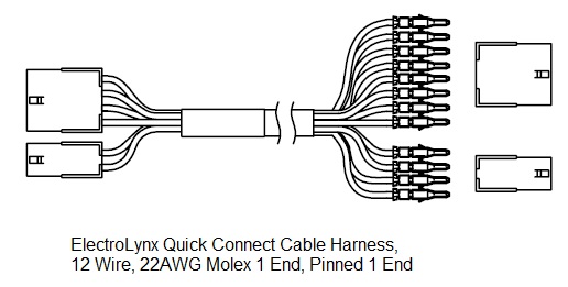 ElectroLynx Quick Connect Wire Harness