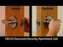 Sargent 10XG16 LL Classroom Security Public Entry Lever Lockset