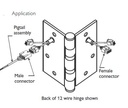 McKinney Quick Connect (QC) Electric Hinge