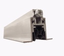 Pemko 434APKL Full Mortised Auto Door Bottom, 1-5/16" x 27/32" Aluminum Channel, PemkoPrene Insert