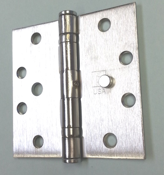 Hager Hinge BB1279 NRP SH 4-1/2 x 4-1/2 Security Stud US26D