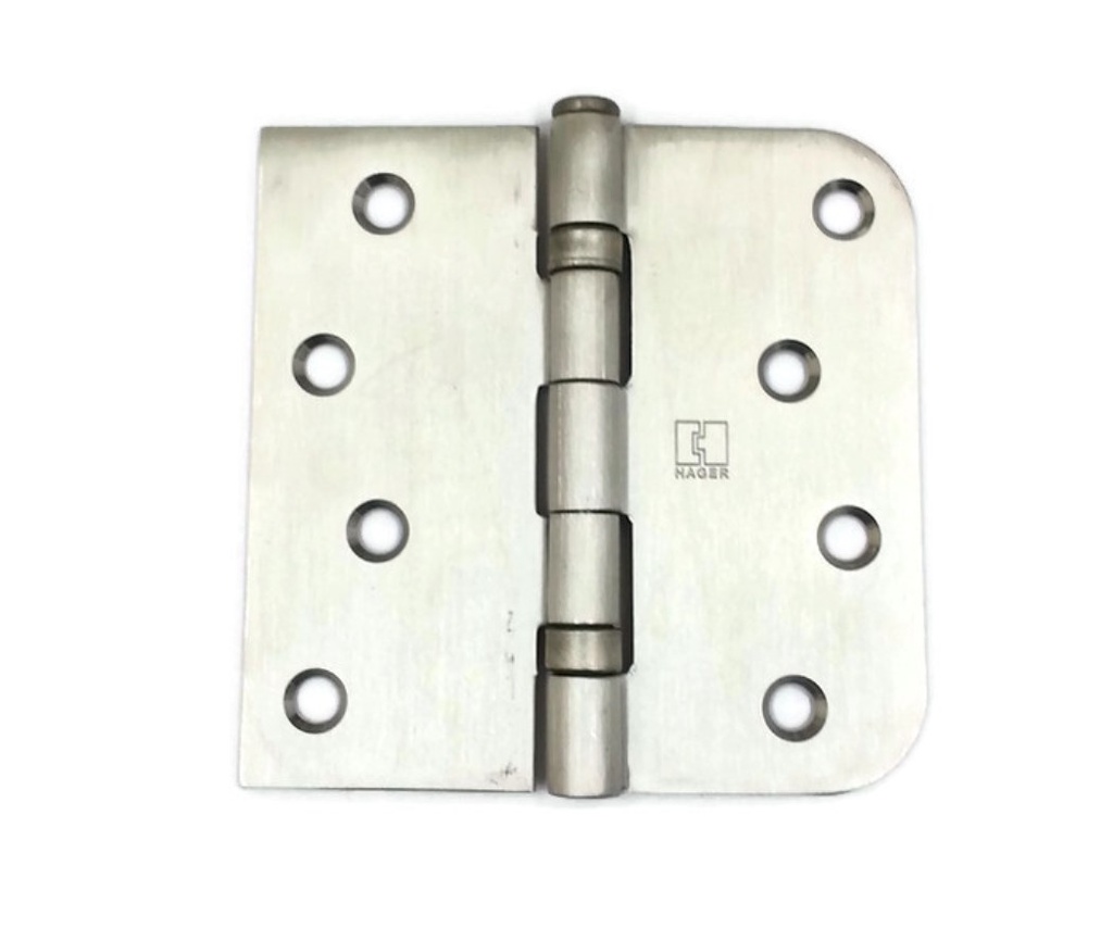 Hager BB1543  Square Hinge x 5/8in Radius Hinge 4 x 4