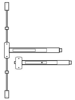 Sargent 68-2288 Thrubolt for Sargent 12-8700 Exit Device