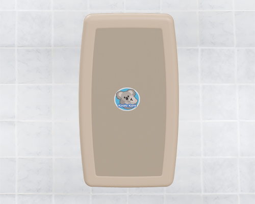 Koala Kare Baby Changing Station - Vertical, KB301-00 Beige