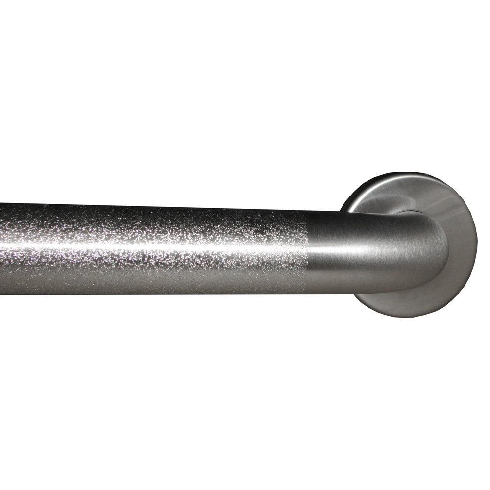 Bobrick B-5806.99 Peened Stainless Steel Grab Bar - 1-1/4" Diameter