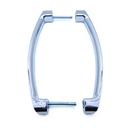 Hadrian 610112 Back to Back Pull Handle | 5-1/2" Barrier-Free ADA Set