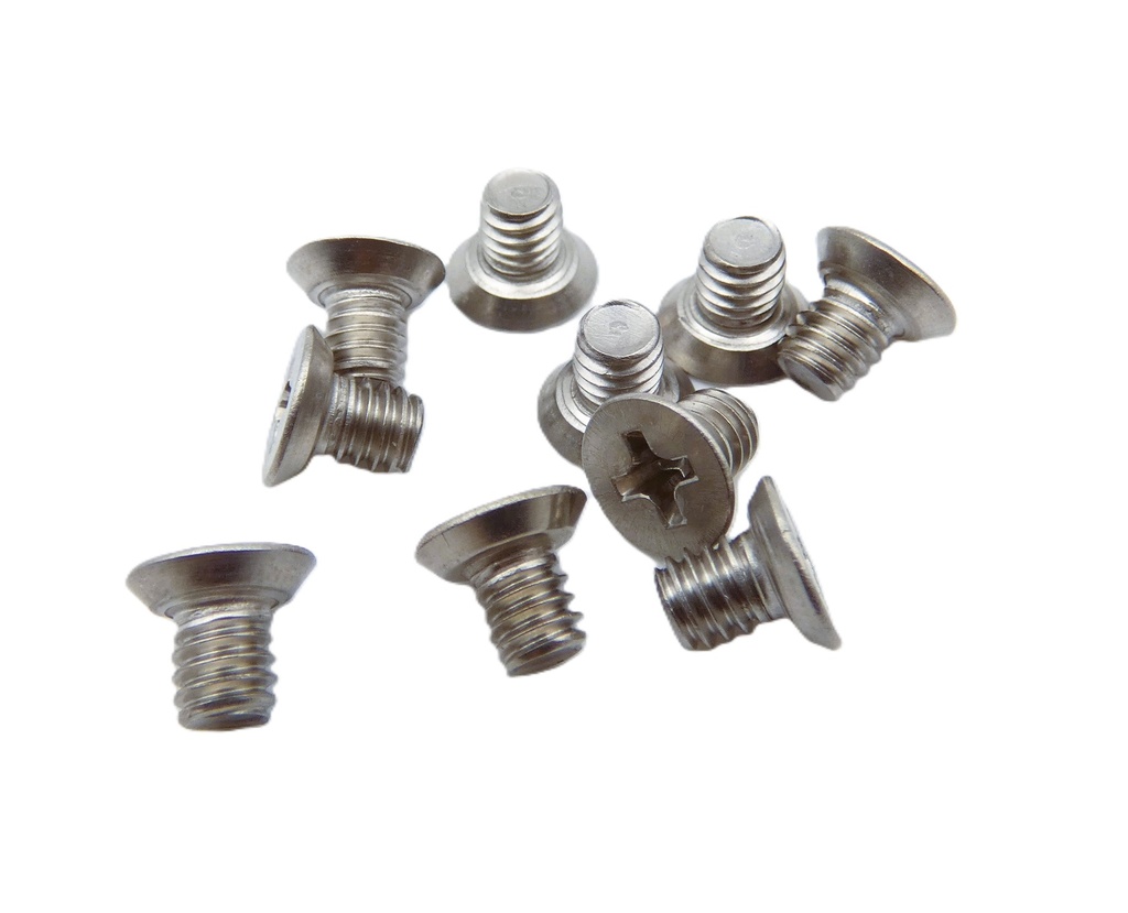 Sargent 01-1028-26D Armor Front Screws | 10-Pack for 8200 & 7800 Series