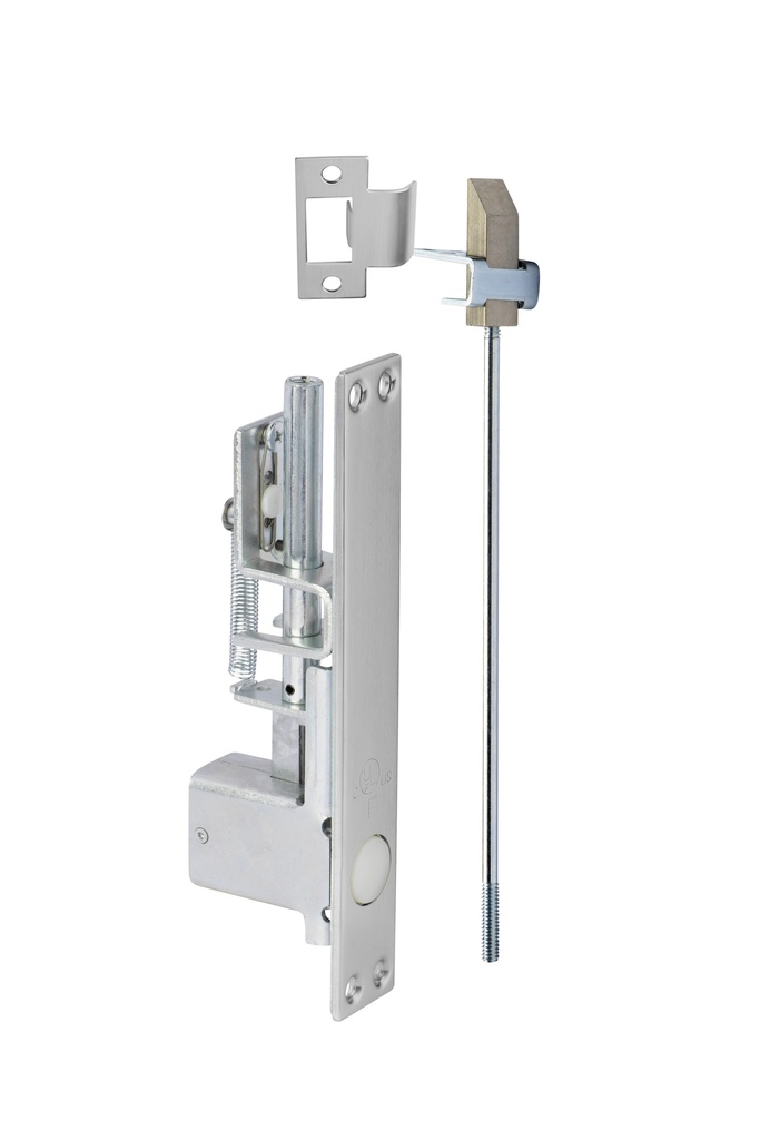 Rockwood 2805 Self-Latching Top Flush Bolt | For Fire-Rated Metal Doors 
