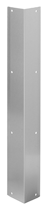 Rockwood 295 Corner Guard - 2" x 2" - Square Corner, Stainless Steel 
