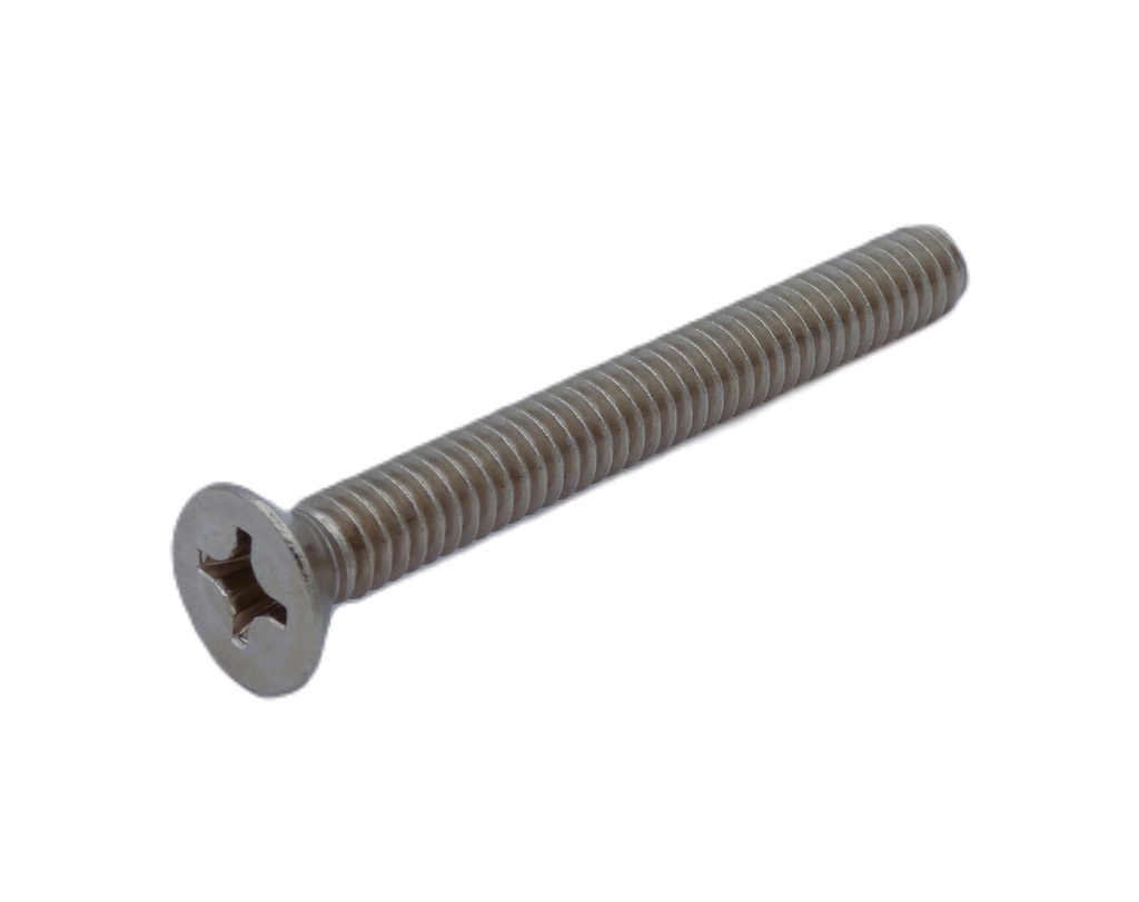 Rockwood SP1004 US32D Type 1 Machine Screw | 1/4-20 x 2-1/4" 