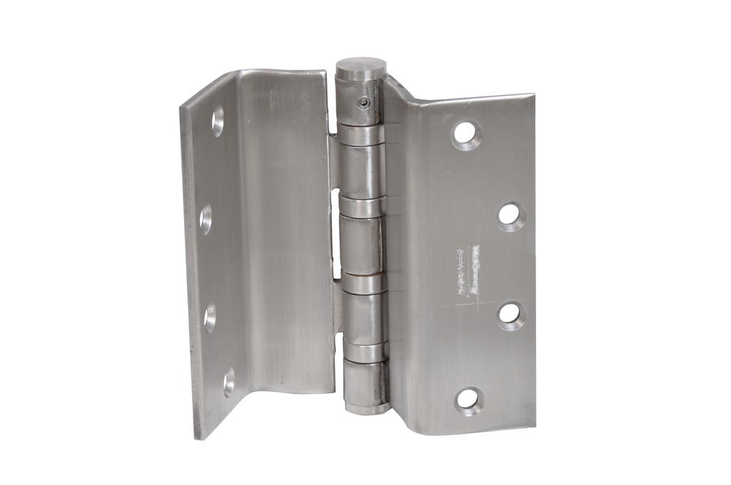 McKinney T4A4795 4-1/2" Swing Clear Bearing Hinge - Beveled Edged Door - US26D