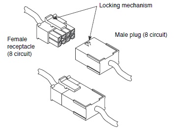 McKinney QC-RM4 ElectroLynx Quick Connect 4 Circuit Male Plug-Bag of 100