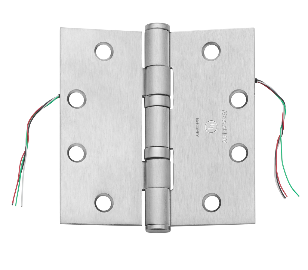 McKinney TA2714 CC4 4-1/2" x 4-1/2" Electric Hinge US26D