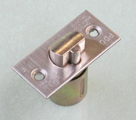 PDQ V21900-723 Guarded Latch Bolt 2-3/8" Backset