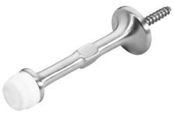 Rockwood 508 26D Cast Brass Baseboard Stop | 4" Projection