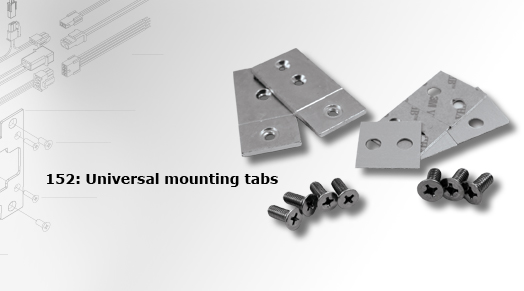 HES 152 Universal Mounting Tabs for Door Strikes