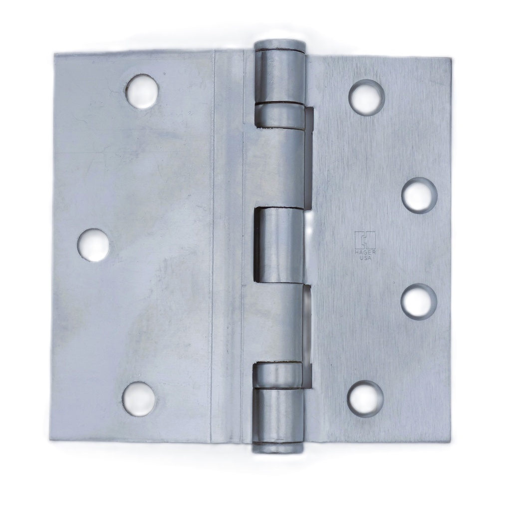 Hager BB1173 4-1/2" Half Surface Hinge, Ball Bearing US26D