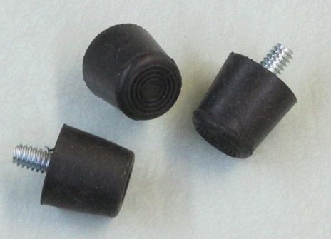 Black Rubber Replacement Tip DH-6000-TIP