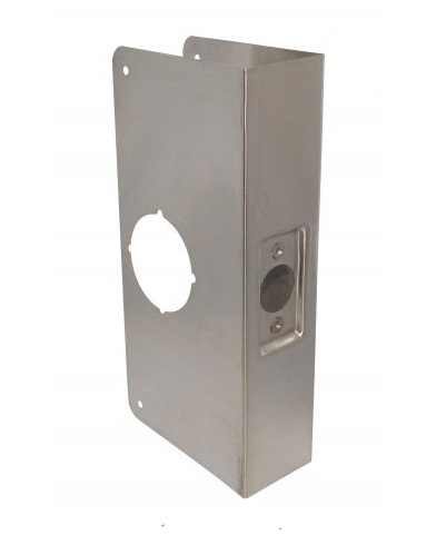 Don-Jo 212-CW Stainless Steel Wrap-Around Plate 