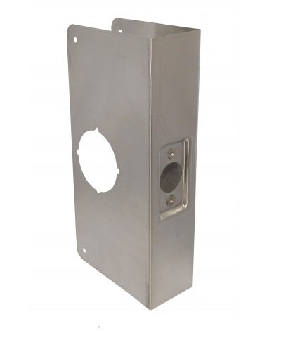 Don-Jo 214C-CW Stainless Steel Wrap-Around Plate 