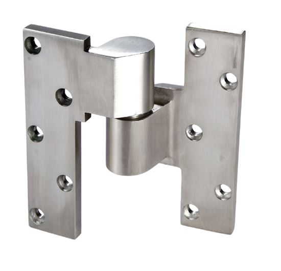 ABH 019 Heavy-Duty 3/4" Offset Intermediate Pivot | US32D Satin Stainless Steel