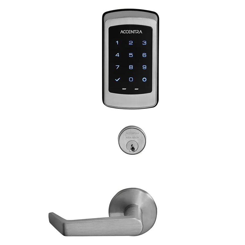 Accentra AU NTM628 NR NexTouch US26D Touchscreen Mortise Deadbolt - Yale