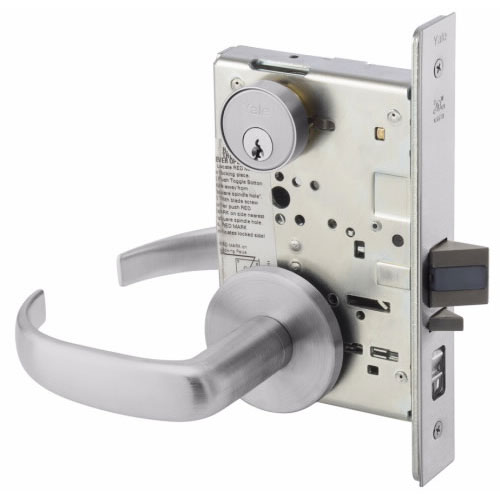 Accentra Mortise Lockset PBR 8807FL Entry Function less Cylinder