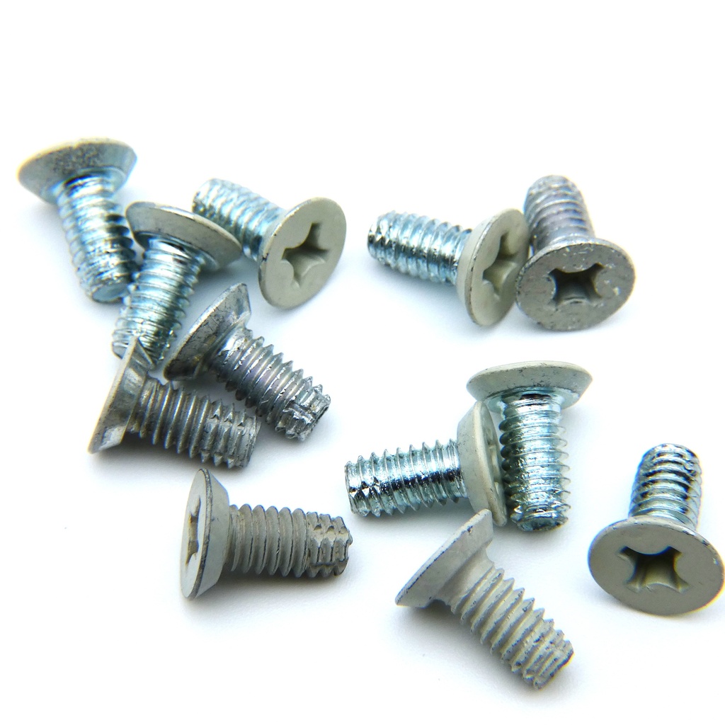 Hager 1-800-7625 Hinge Screws, Machine 12-24 x 1/2" FPHM USP Prime-pkg12