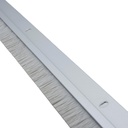 Pemko 18062CNB Nylon Brush Sill Sweep in Aluminum Finish