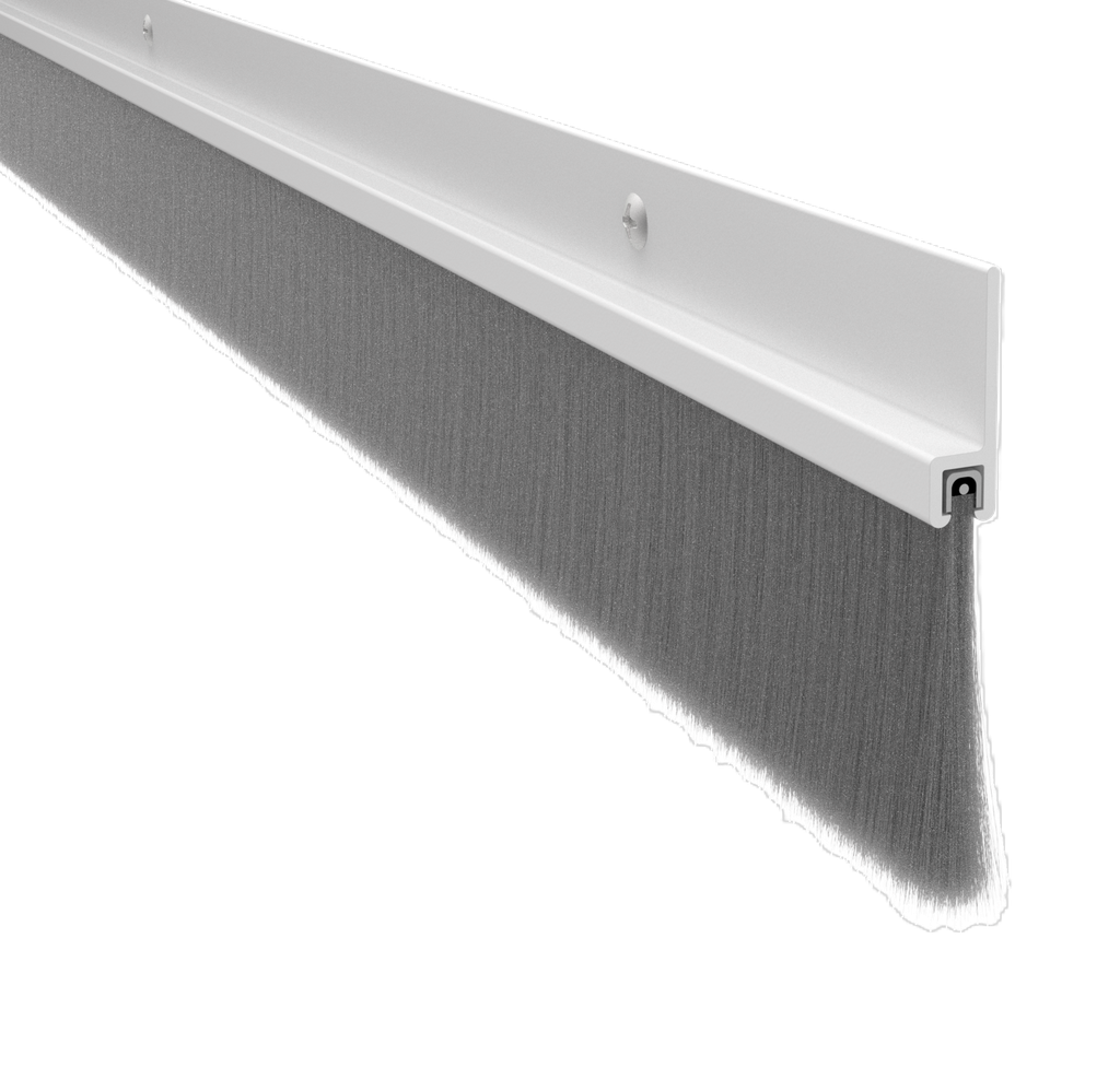 Pemko 18137CNB Nylon Brush Sill Sweep - 1-3/8" Extended Brush