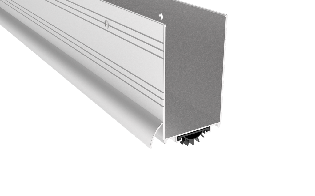 Pemko 2211AV Extended Door Bottom with Vinyl Insert and Rain Drip