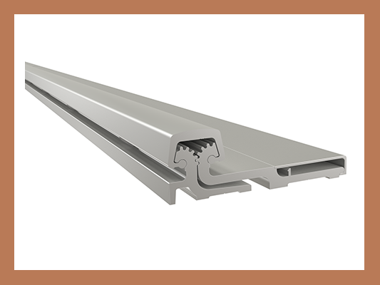 Pemko DFS83 Full-Surface Continuous Hinge in Dark Bronze Finish - 83"