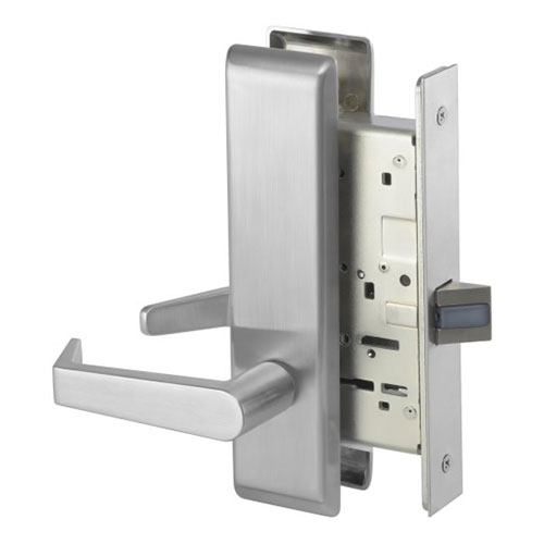 Accentra Mortise Lockset AUCN 8801FL Passage Function