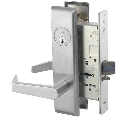 Accentra Mortise Lockset AUCN 8808FL Classroom Function less Cylinder