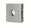 Don-Jo Wrap-Around Plate 6-CW Stainless Steel