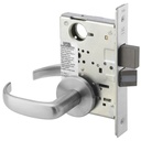 Accentra Mortise Lockset PBR 8822FL Dormitory/ Exit Function less Cylinder