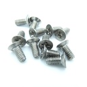 Hager 1-803-2499 Stainless Steel Machine Screw 12-24 x 1/2 inch FPHM-pkg12