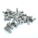 Hager 1340-US15 Machine Screws for Residential Hinges 10-24 x 1/2in-pkg24