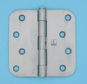 Hager RC1542 NRP Plain Bearing Hinge 4 x 4 w/ 5/8in Radius 