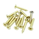 Hager 1-810-5824 Hinge Screws, Wood #12 x 1-1/4 FPHW US3-pkg12