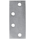 McKinney BP-10 US26D Hinge Back Plate for Half Surface Hinges