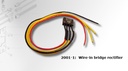 HES Wire-in Bridge Rectifier 2001-1